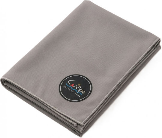 Campo Mikrofasertuch Körper 270g/m² mit Etui Grau 160x80cm