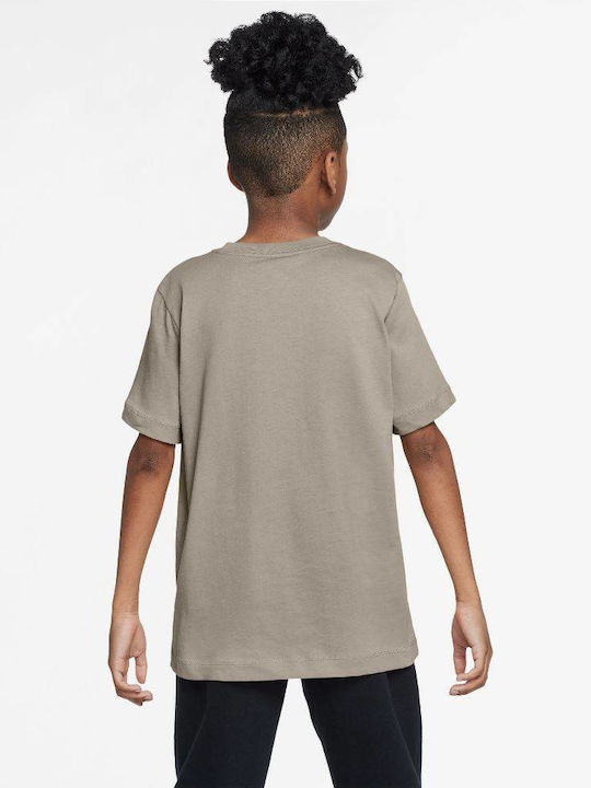 Nike Kids T-shirt Cream Sportswear