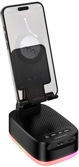 Borofone Marea Ηχείο Bluetooth 5W με Διάρκεια Μπαταρίας έως 5 ώρες Μαύρο