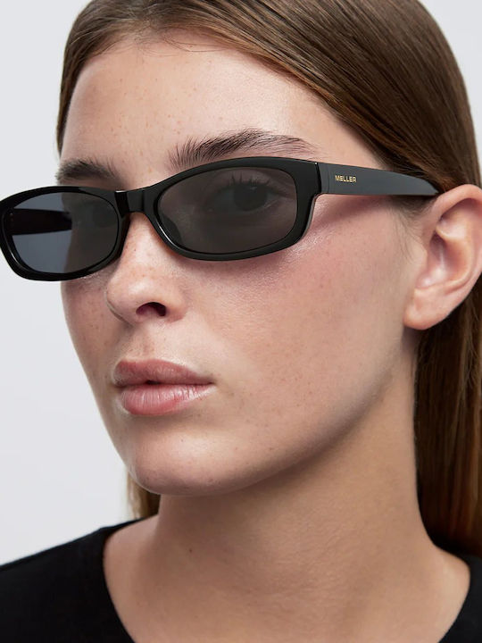 Meller Amar Unisex Γυαλιά Ηλίου με Κοκκάλινο Σκελετό All Black