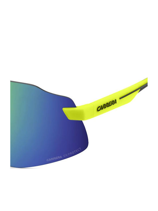 Carrera Unisex Sunglasses with Yellow Frame and Grey Lens 16/S 2V7