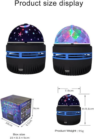 Proiector Lămpi Decorative Pentru Masă LED RGB 7.9x9.6cm