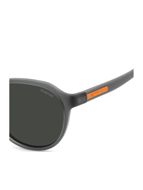 Polaroid Unisex Sonnenbrillen mit Gray Horn umrandet Rahmen und Gray Farbe Gläser PLD2170/S/X 2M8/M9
