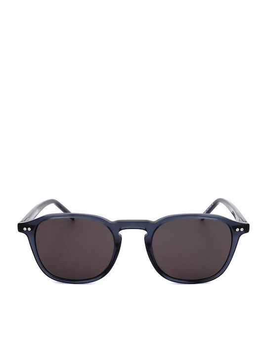 Tommy Hilfiger Unisex Γυαλιά Ηλίου με Navy Μπλε Κοκκάλινο Σκελετό και Γκρι Ντεγκραντέ Φακό