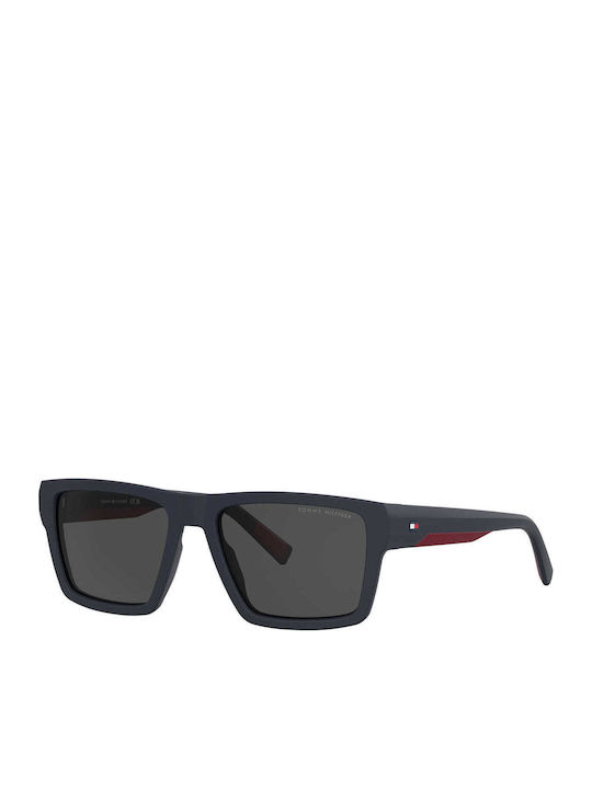 Tommy Hilfiger Unisex Γυαλιά Ηλίου με Μπλε Κοκκάλινο Σκελετό και Μπλε Φακό TH2324/S PJP/KU