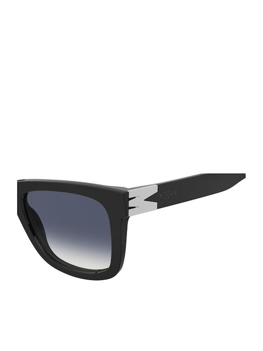 Moschino Unisex Sunglasses with Black Frame and Black Lens MOS211/S 807/08