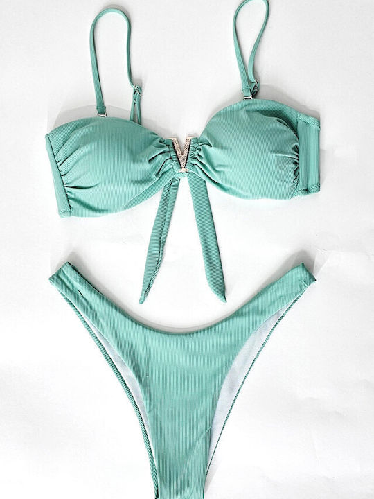 Set Bikini Türkis