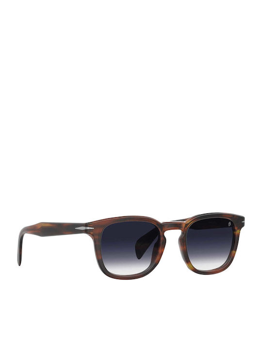 David Beckham Unisex Γυαλιά Ηλίου με Μπλε Σκελετό και Μπλε Φακό DB 1221/S EX4/08