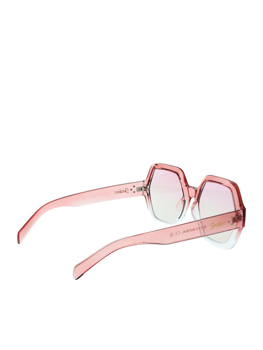 Skechers Women's Sunglasses with Pink Plastic Frame and Pink Gradient Lens SE6223 5772T