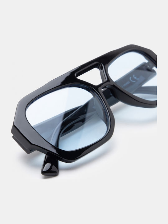 Luigi Unisex Sunglasses With Blue Frame And Blue Lens