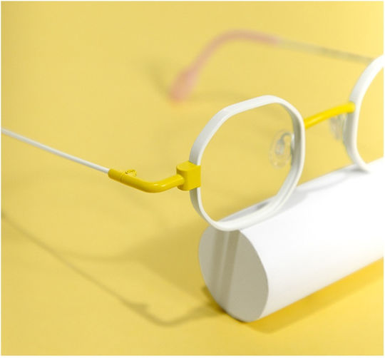 Anne et Valentin Prescription Eyeglass Frames White 22C47