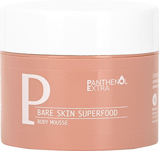 Panthenol Extra Bare Skin Superfood Хидратиращ Мус за тяло за суха/много суха & чувствителна кожа 230мл