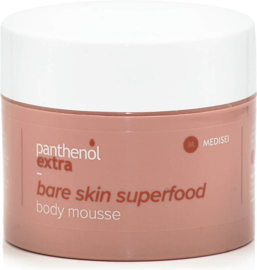 Panthenol Extra Bare Skin Superfood Хидратиращ Мус за тяло за суха/много суха & чувствителна кожа 230мл