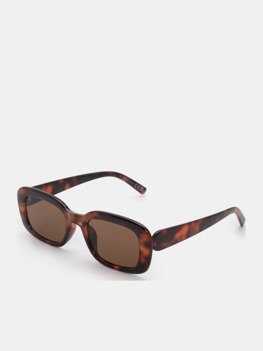Luigi Ochelari De Soare Unisex Cu Ramă Din Plastic / Acetat Animal Print