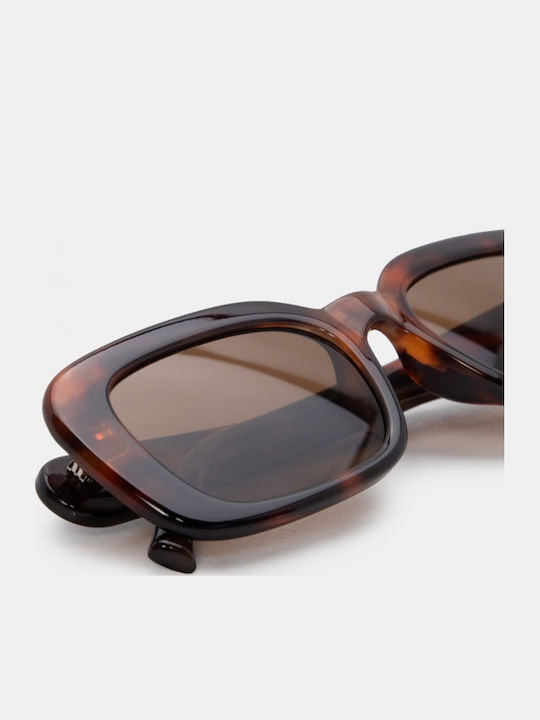 Luigi Ochelari De Soare Unisex Cu Ramă Din Plastic / Acetat Animal Print