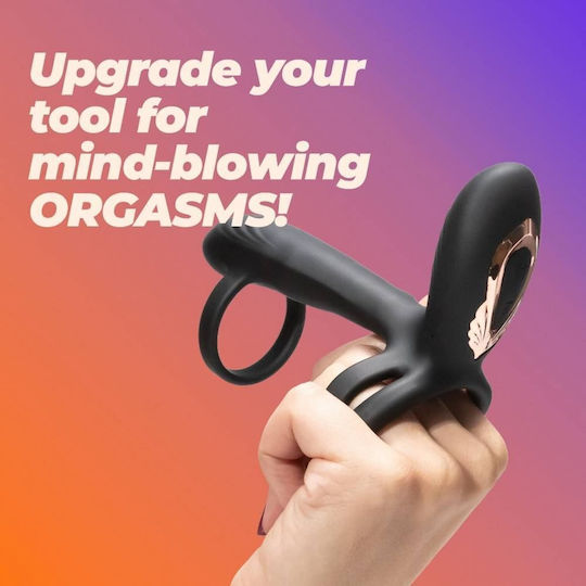 Crushious G-Spot Vibrator With Remote Control Black