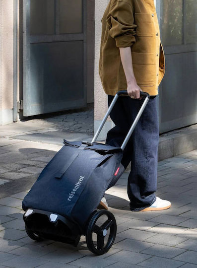 Reisenthel Stoff Einkaufswagen Klappbar Blau 40lt