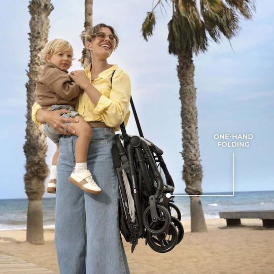 Kinderkraft Indy 3 Καρότσι Μωρού Kατάλληλο για Nεογέννητο Urban Gray