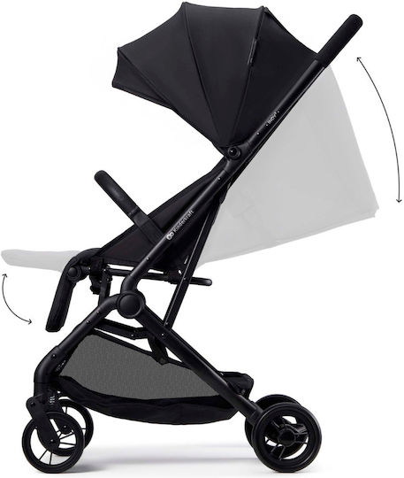 Kinderkraft Indy 3 Καρότσι Μωρού Kατάλληλο για Nεογέννητο Urban Gray