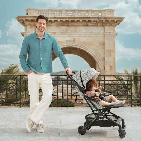 Kinderkraft Pilot 2 Καρότσι Μωρού Kατάλληλο για Nεογέννητο Lunar Black