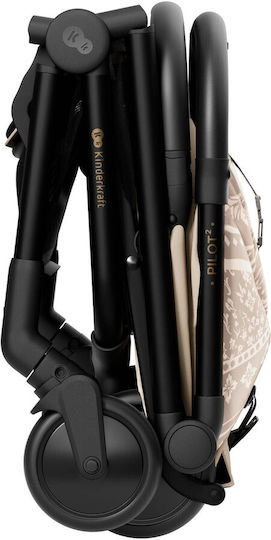 Kinderkraft Pilot 2 Καρότσι Μωρού Kατάλληλο για Nεογέννητο Dune Whisper 8kg