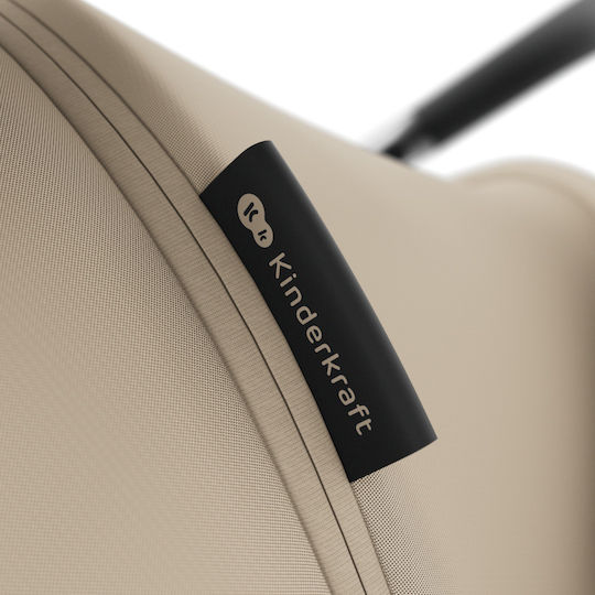 Kinderkraft Nebo Pushchair Suitable for Newborn Soft Beige