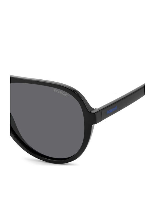 Polaroid Aviator Kids Sunglasses with Polarized Lenses Black