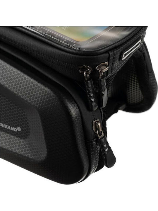Waterproof Bicycle Phone Holder Side Pockets Transparent Touch Screen Smartphone Aria Trade