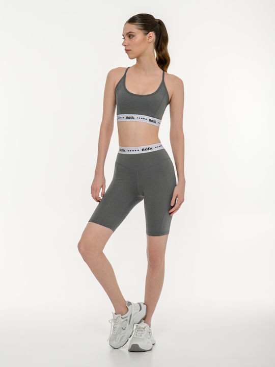 Damenturnsport-BH Grau Melange