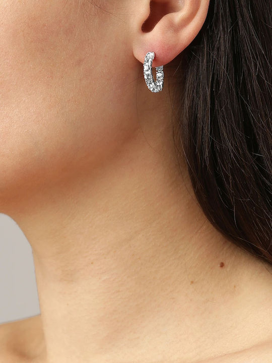 Dyrberg/Kern Earrings Hoops Made of Steel