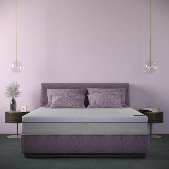 Mat&Pil Soft Sense King Size Orthopedic Mattress Memory Foam / Foam 200x200cm SM200F