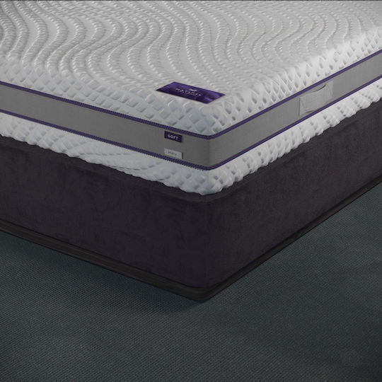 Mat&Pil Mat2flip Единичен Ортопедичен Матрак Пяна с памет Пяна 90x200см СМ2Ф90Ф