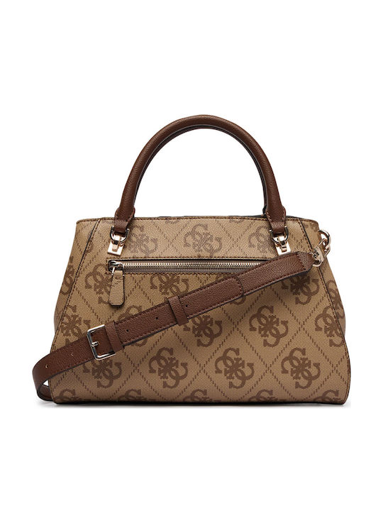 Noelle II Knitted Women's Satchel Bag Brown