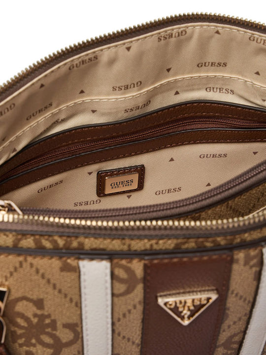 Noelle II Knitted Women's Satchel Bag Brown