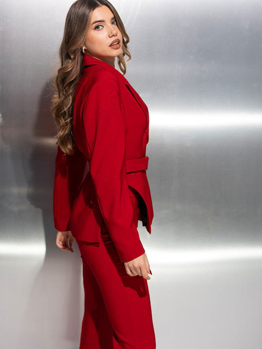 Hermosa Izabela Damen Blazer Rot