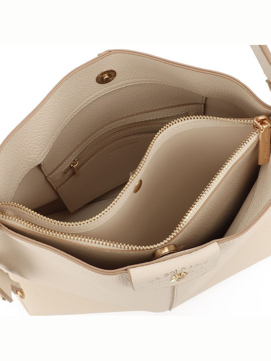Women's White Shoulder Bag
