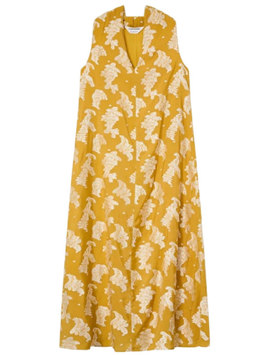 Καλοκαιρινό Maxi Φόρεμα Yellow