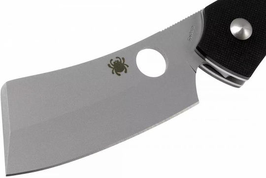 Spyderco Нож Черен в Калъф