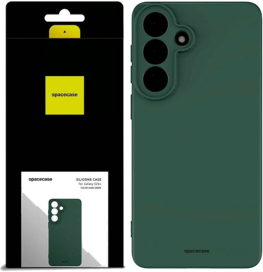 Spacecase Силиконова Задна Корица Зелен За Galaxy S26+