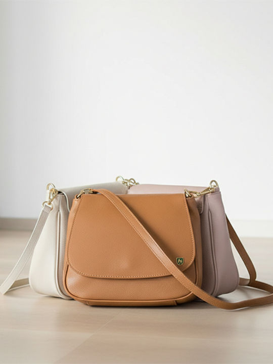 Leder Damen Schulter Tasche Tabac Braun