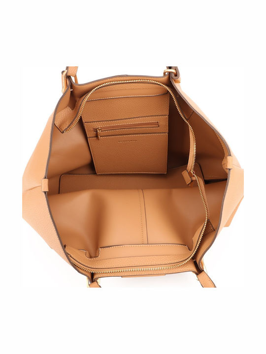 Women's Shoulder Shopper Bag Beige