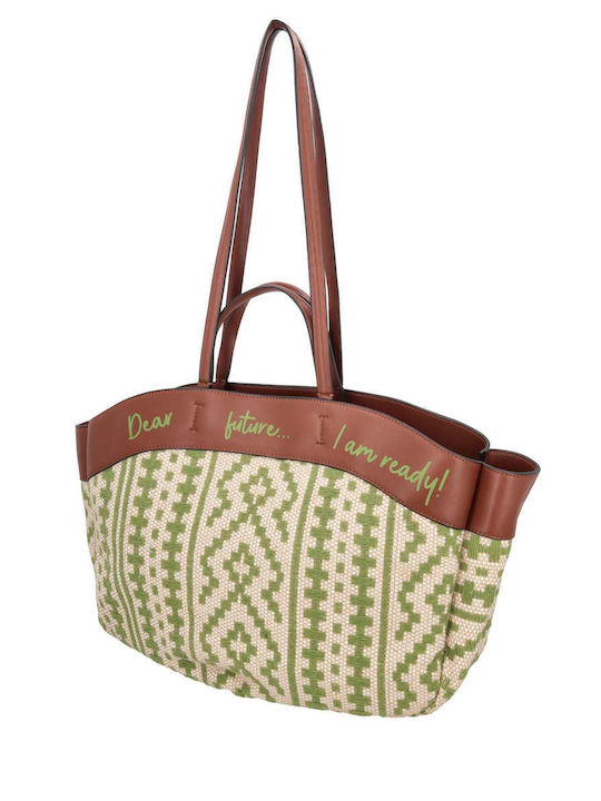Women's Shopper Bag Green 2620B27-40