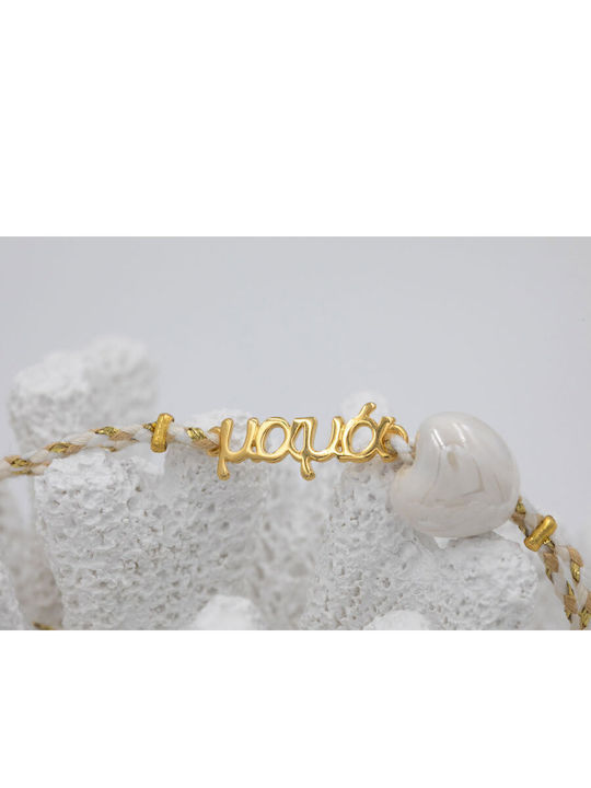 Kymi Women's Bracelet with Heart Design Gold Plated MN342