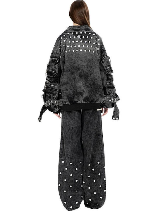 Women's Jean Jacket Black