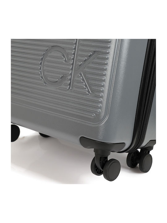 Calvin Klein Medium Hard Anthracite Suitcase with 4 Wheels