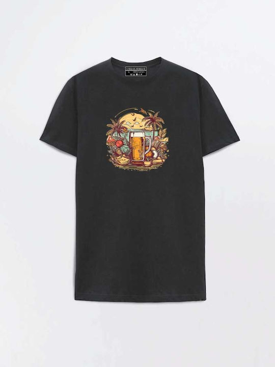 T-shirt Γκρι Σκούρο