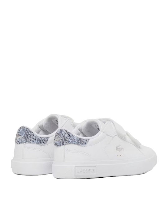 Powercourt Παιδικά Sneakers με Σκρατς Λευκά