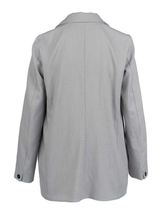 Marella Γυναικείο Σακάκι Light Grey