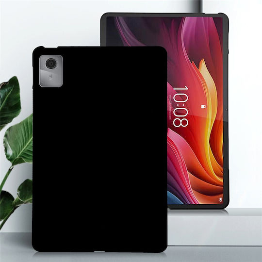 Silicone Umschlag Rückseite Schwarz Lenovo Idea Tab 11 / K11 Gen 2
