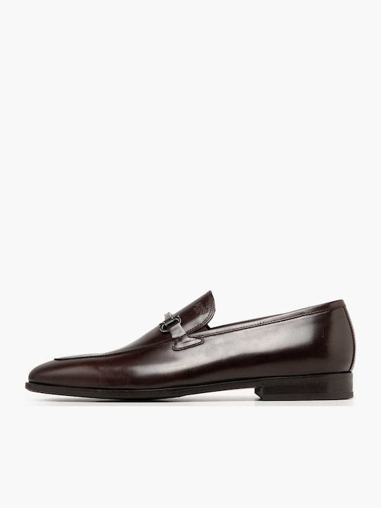 Boss Shoes Ανδρικά Μοκασίνια Καφέ